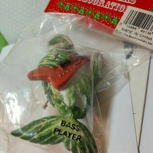 📌SALE $7. 📌Tree Ornament🦈🦈Bass "Fish" Ornament For Tree Hard Resin